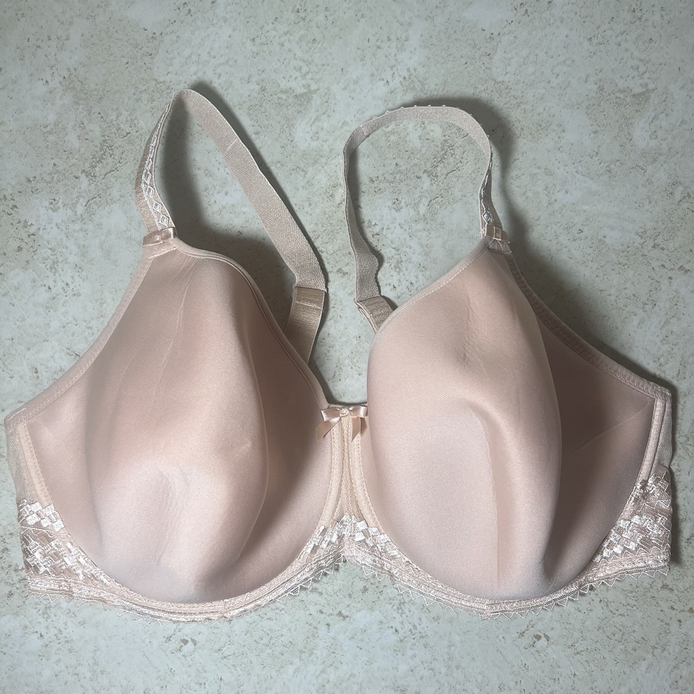 Fantasie Smoothing Underwire Bra FL2024NUE Nude Size‎ US 40F Full Coverage EUC
